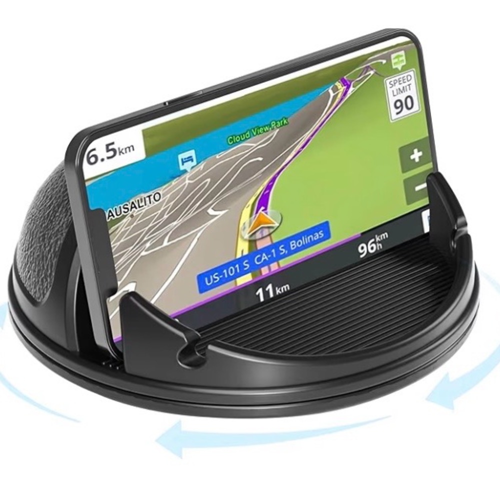 Loncaster Multi-Function Anti-Slip Smartphone Holder for Car